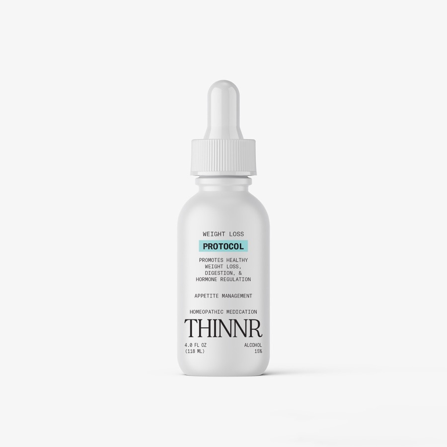 Weight loss protocol supplement bottle